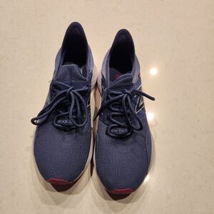New Balance Blue Athletic Shoes with Modern Design